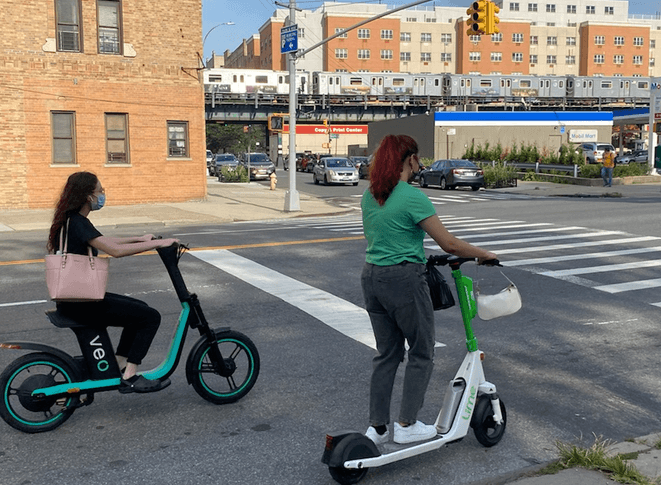 Lancement d'un programme pilote de partage de scooters dans le Bronx
